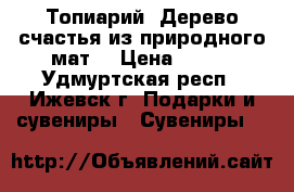 Топиарий. Дерево счастья из природного мат. › Цена ­ 350 - Удмуртская респ., Ижевск г. Подарки и сувениры » Сувениры   